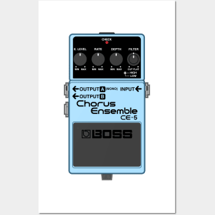 Boss CE-5 Chorus Ensemble Guitar Effect Pedal Posters and Art